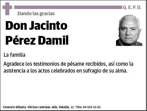 PEREZ DAMIL,JACINTO