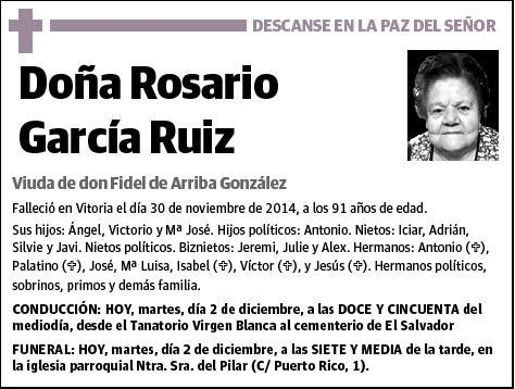 GARCIA RUIZ,ROSARIO