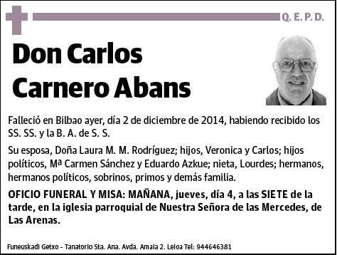 CARNERO ABANS,CARLOS