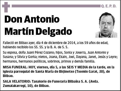 MARTIN DELGADO,ANTONIO