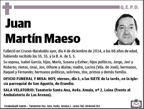 MARTIN MAESO,JUAN