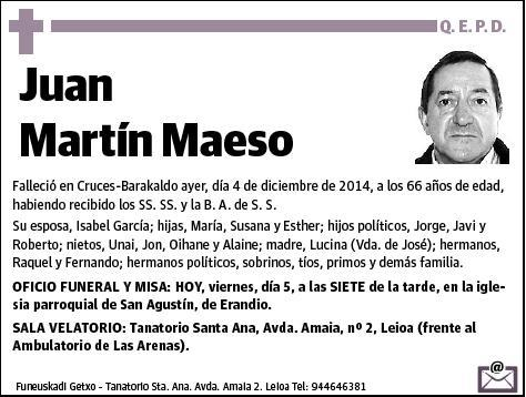 MARTIN MAESO,JUAN