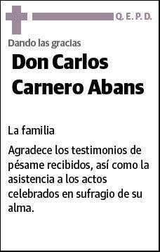 CARNERO ABANS,CARLOS