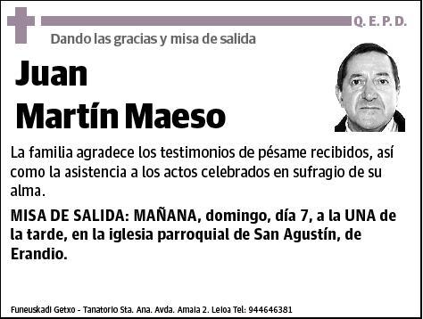 MARTIN MAESO,JUAN