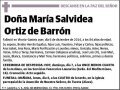 SALVIDEA ORTIZ DE BARRON,MARIA