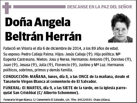 BELTRAN HERRAN,ANGELA