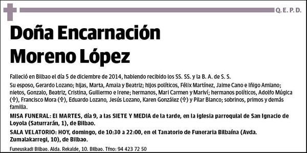 MORENO LOPEZ,ENCARNACION