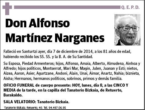 MARTINEZ NARGANES,ALFONSO