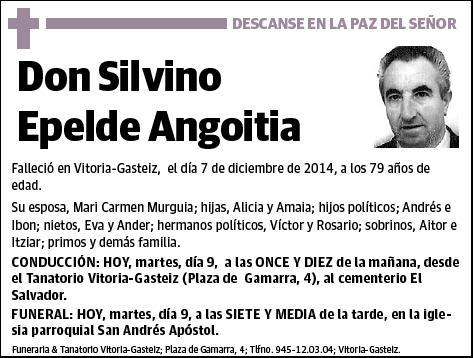 EPELDE ANGOITIA,SILVINO