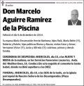 AGUIRRE RAMIREZ DE LA PISCINA,MARCELO
