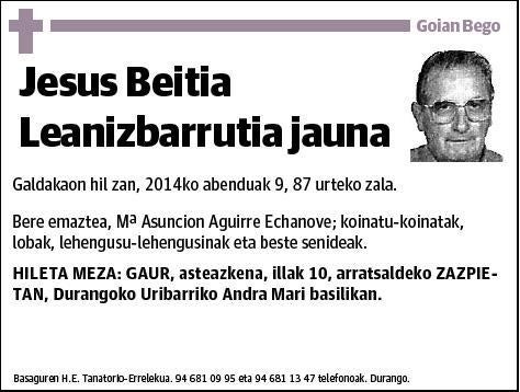 BEITIA LEANIZBARRUTIA,JESUS