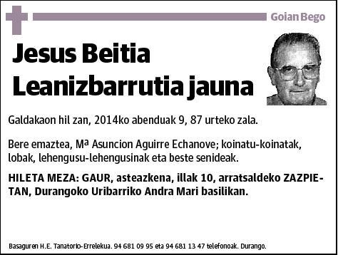 BEITIA LEANIZBARRUTIA,JESUS