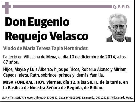 REQUEJO VELASCO,EUGENIO