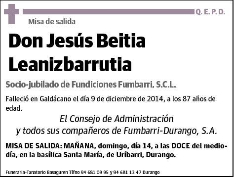 BEITIA LEANIZBARRUTIA,JESUS