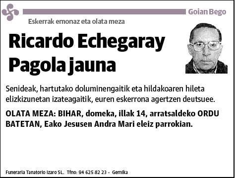 ECHEGARAY PAGOLA,RICARDO