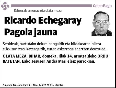 ECHEGARAY PAGOLA,RICARDO