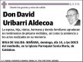 URIBARRI ALDECOA,DAVID