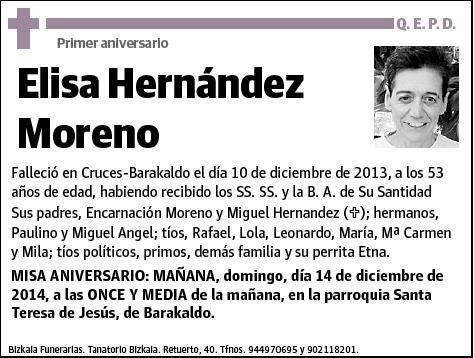 HERNÁNDEZ MORENO,ELISA