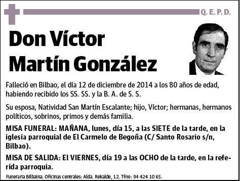 MARTIN GONZALEZ,VICTOR