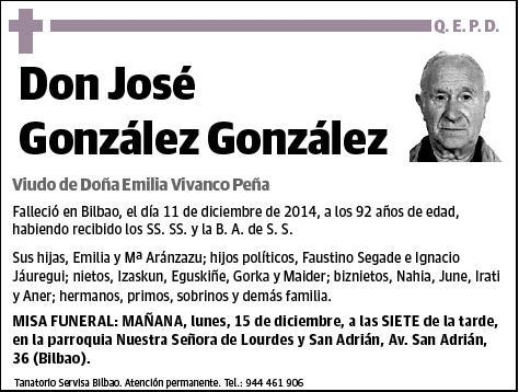 GONZALEZ GONZALEZ,JOSE