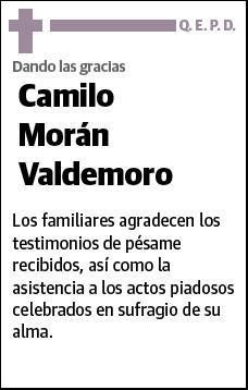 MORAN VALDEMORO,CAMILO