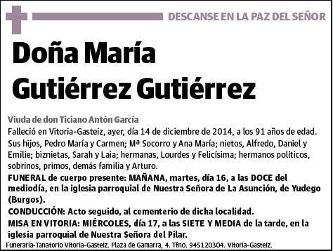 GUTIERREZ GUTIERREZ,MARIA