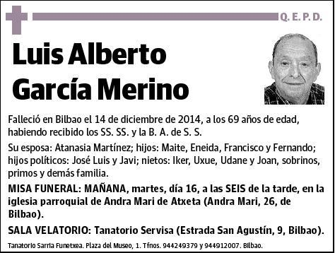 GARCIA MERINO,LUIS ALBERTO