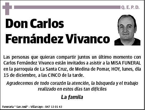 FERNANDEZ VIVANCO,CARLOS