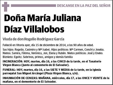 DIAZ VILLALOBOS,MARIA JULIANA