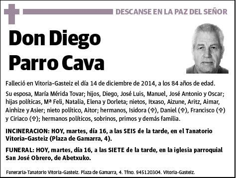 PARRO CAVA,DIEGO