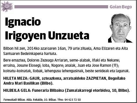 IRIGOYEN UNZUETA,IGNACIO