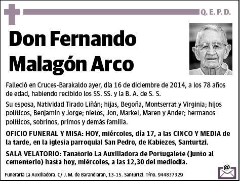 MALAGON ARCO,FERNANDO