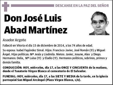 ABAD MARTINEZ,JOSE LUIS