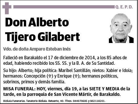 TIJERO GILABERT,ALBERTO