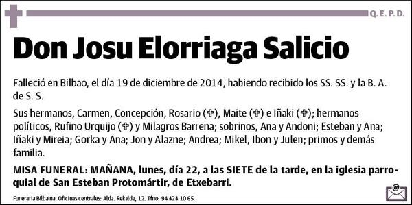 ELORRIAGA SALICIO,JOSU