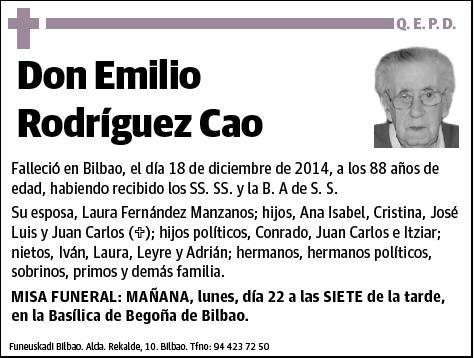 RODRIGUEZ CAO,EMILIO