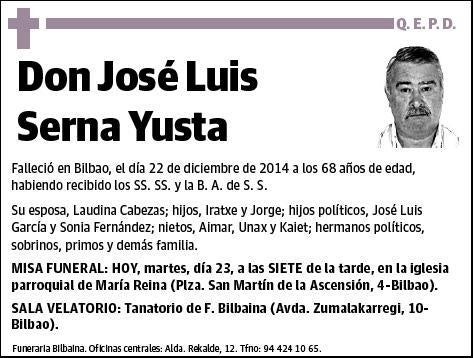 SERNA YUSTA,JOSE LUIS