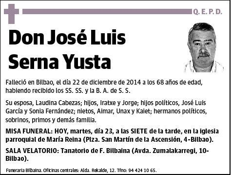 SERNA YUSTA,JOSE LUIS