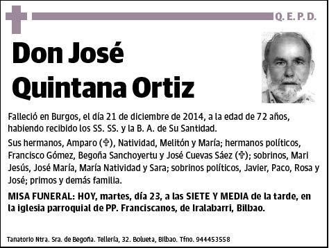 QUINTANA ORTIZ,JOSE