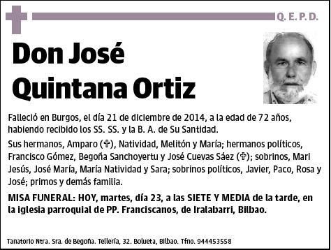 QUINTANA ORTIZ,JOSE