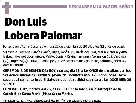 LOBERA PALOMAR,LUIS