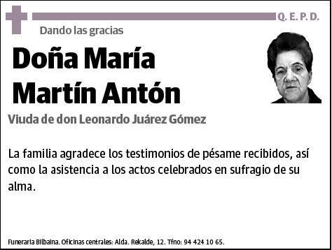 MARTIN ANTON,MARIA