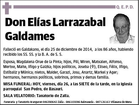 LARRAZABAL GALDAMES,ELIAS