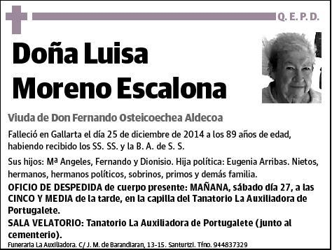 MORENO ESCALONA,LUISA