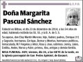 PASCUAL SANCHEZ,MARGARITA