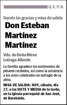 MARTINEZ MARTINEZ,ESTEBAN