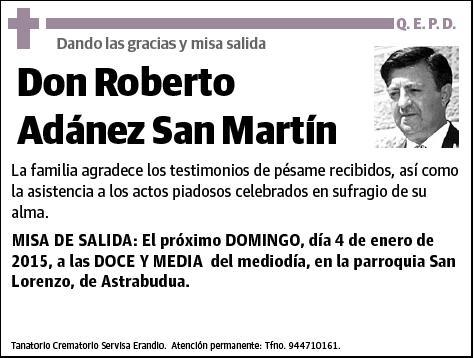 ADANEZ SAN MARTIN,ROBERTO