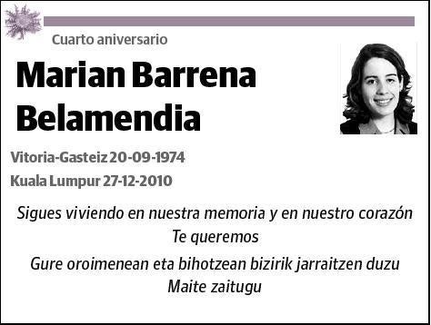 BARRENA BELAMENDIA,MARIAN