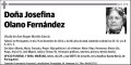 OLANO FERNANDEZ,JOSEFINA