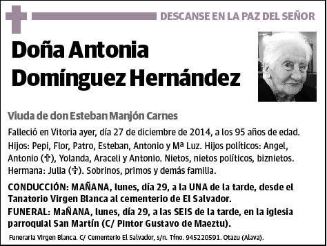 DOMINGUEZ HERNANDEZ,ANTONIA